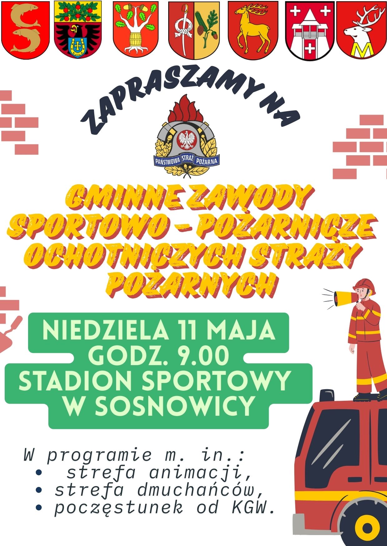 gminne zawody sportowo pozarnicze 05 2025