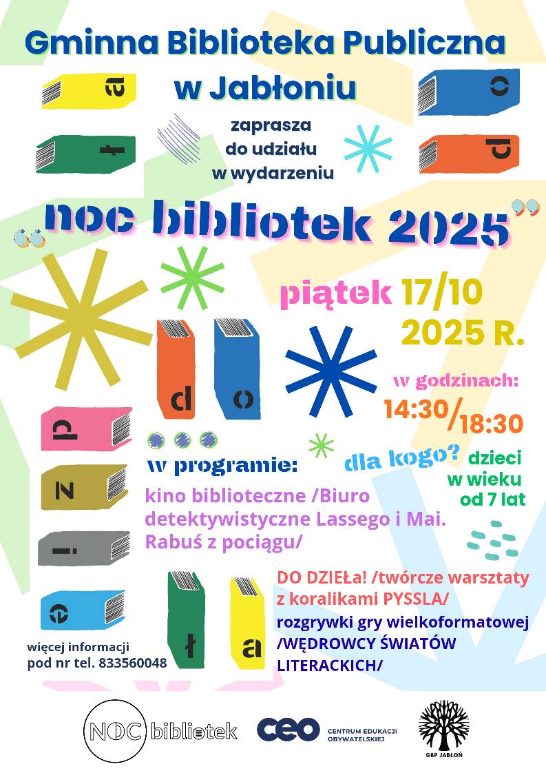 noc blibliotek 17 10 2025 poster