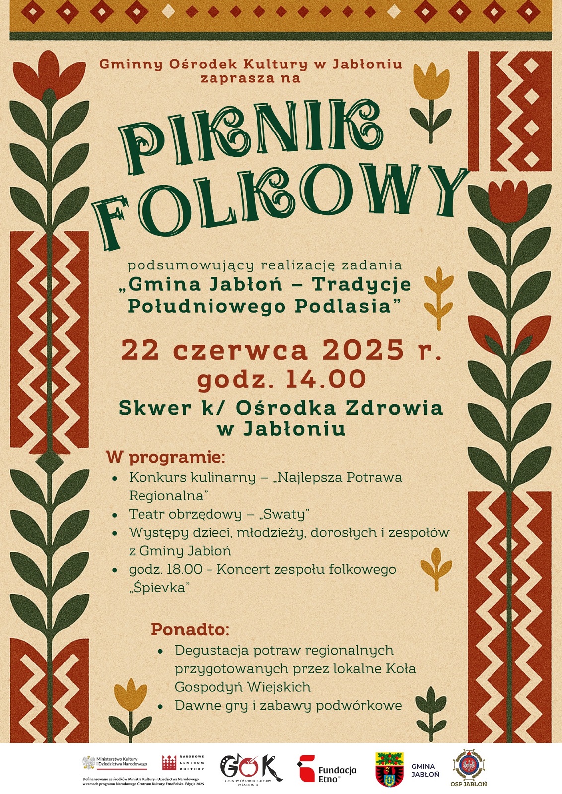 plakat piknik folkowy 01 2025
