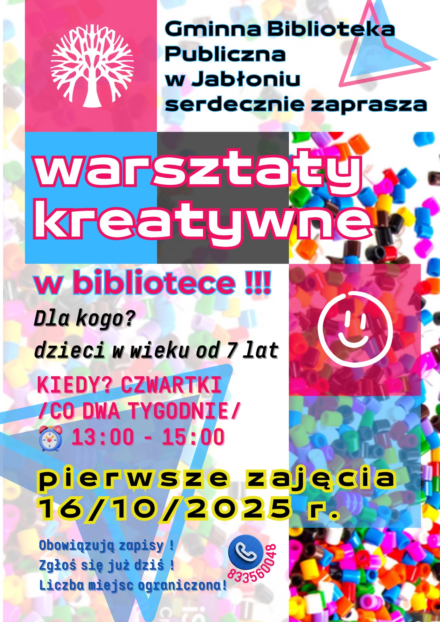 warsztaty pyssla gbp jablon 10 2025 plakat