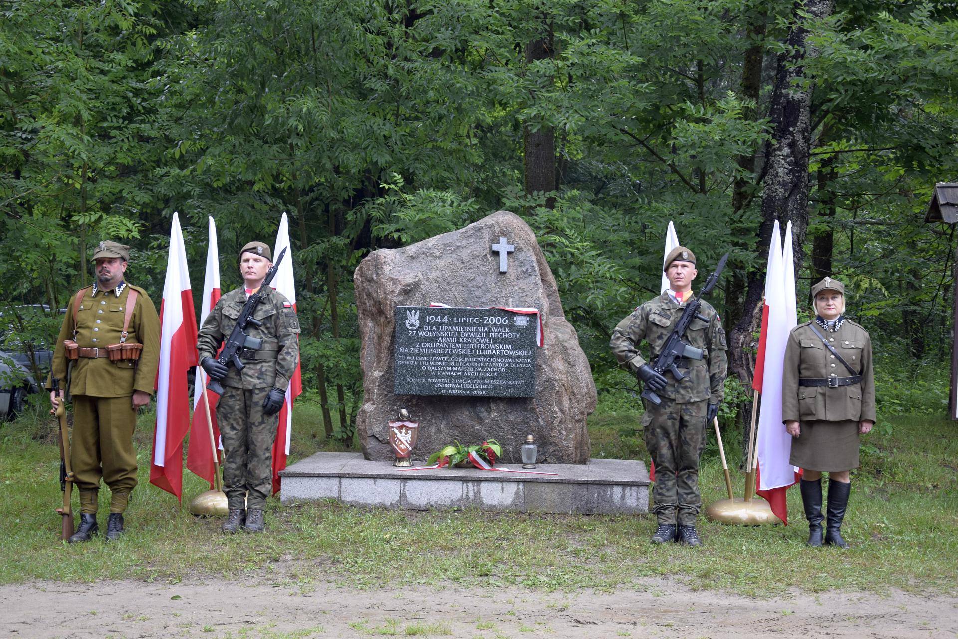 Zaproszenie na uroczystość upamiętniającą 81 rocznicę pobytu i walk 27 WDP AK w ramach akcji „Burza”
