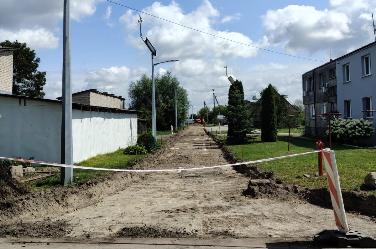 Realizacja inwestycji w miejscowości Kalinka