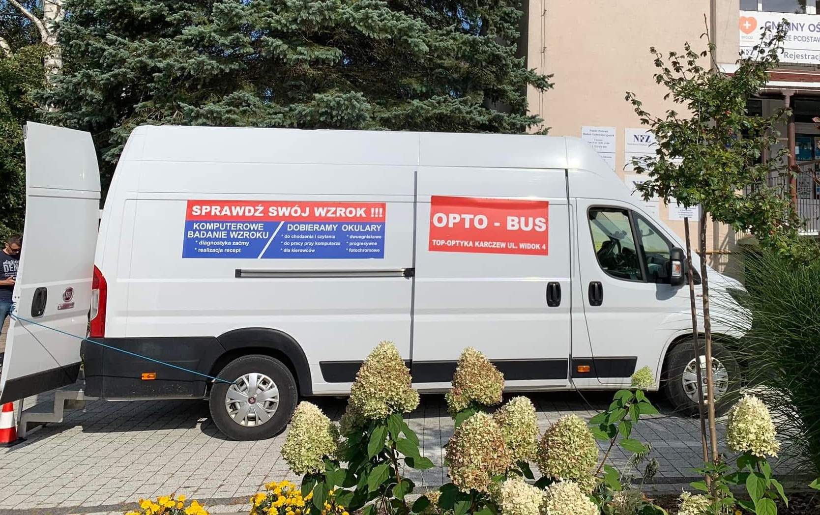 OPTO-BUS Bezpłatne badanie wzroku