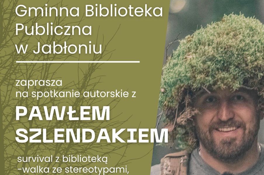 Spotkanie autorskie z Pawłem Szlendakiem