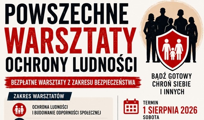Bezpłatne Powszechne Warsztaty Ochrony Ludności