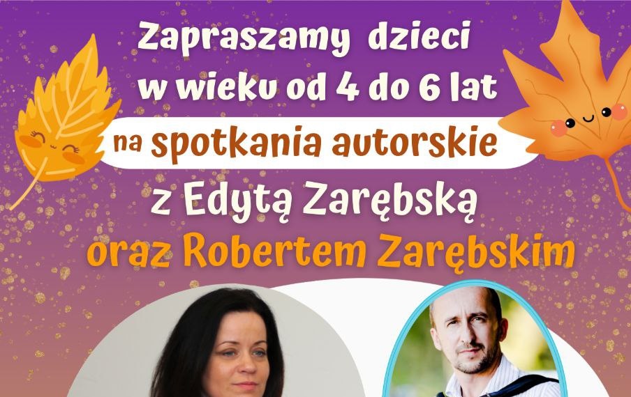 Spotkanie autorskie dla najmłodszych!