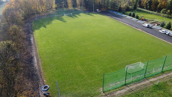„Budowa oświetlenia na stadionie w miejscowości Jabłoń”