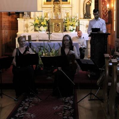 Koncert Muzyki Sakralnej w kościele w Paszenkach