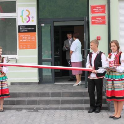 Otwarcie Nowej Siedziby Gminnej Biblioteki Publicznej W Jabłoniu